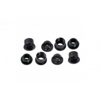 Болт фіксації (бонки) зірочок шатунів Truvativ Chainring Bolt Kit 4X1 W Guard AL, Black (11.6215.193.050)